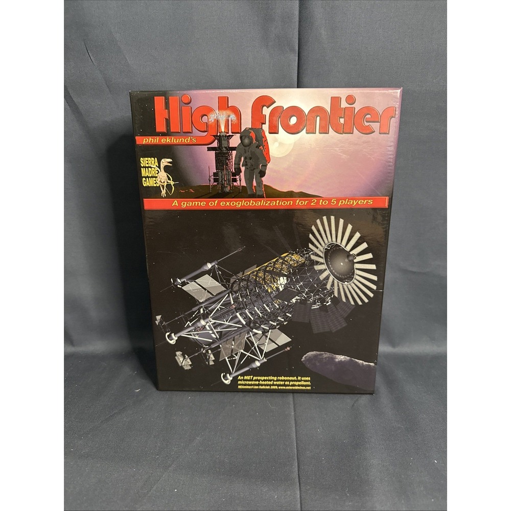 High Frontier (First Edition) - 2010 - Sierra Madre NEW Unpunched OOP VERY RARE
